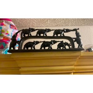 Hand carved elephant